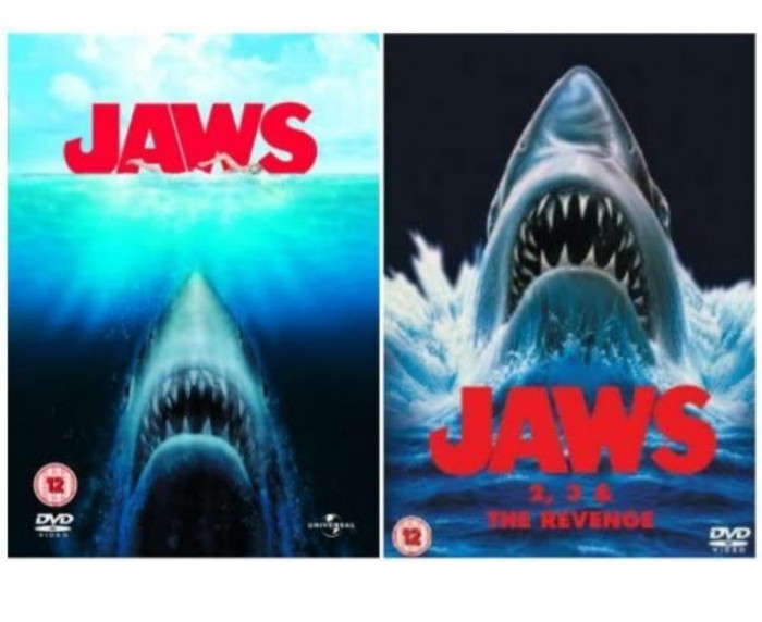 Filme Jaws / Falci DVD Movie Collection: Part 1, 2, 3 and 4 + Extras [4 Discs]