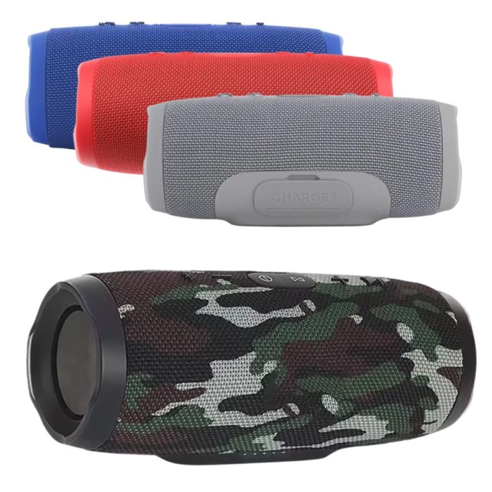 Boxa portabila Charge 3, 18W P.M.P.O, USB/BT/AUX/FM, 600mAh