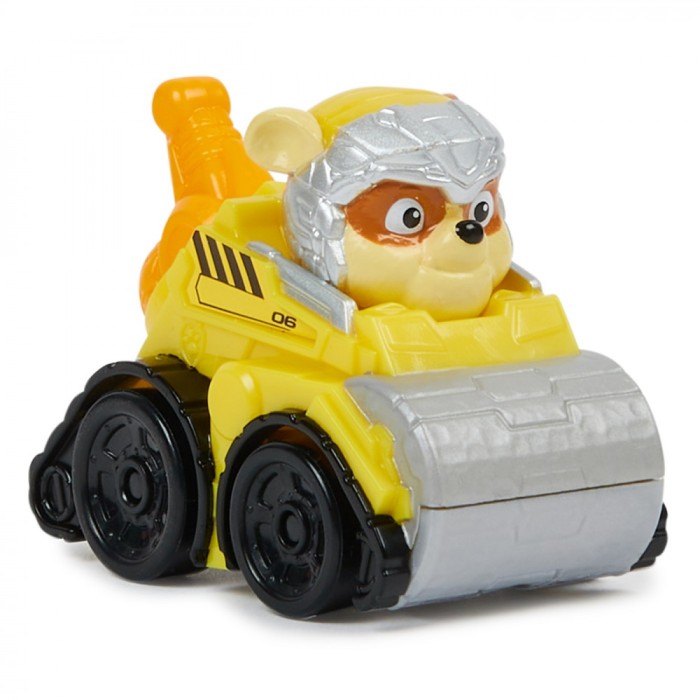 PATRULA CATELUSILOR PUP SQUAD RACERS VEHICUL METALIC RUBBLE SCARA 1:55