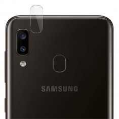 Folie Camera pentru Samsung Galaxy A20e, Mocolo Full Clear Camera Glass, Clear