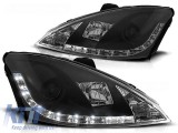 Set de faruri de tuning cu lumini LED potrivite pentru Ford FOCUS MK1 11.2001-10.2004, stanga si dreapta Performance AutoTuning