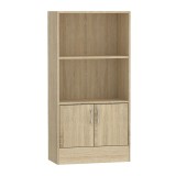 Cumpara ieftin Bibliotecă Negan Sonoma melamină 60x30x120cm