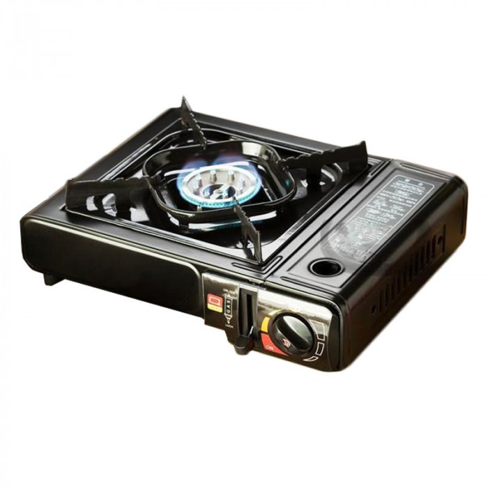 Mini aragaz portabil pentru camping Sapir, 2100 W, temperatura ajustabila