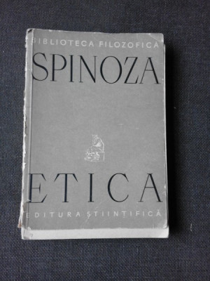 SPINOZA - ETICA foto