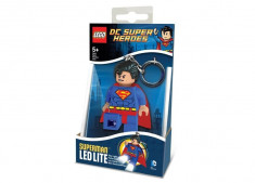Breloc cu lanterna LEGO Superman (LGL-KE39) foto