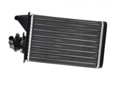 Radiator Incalzire Fiat Fiorino, 01.1988-06.2001, motor diesel, benzina, cutie manuala, cu valva de Incalzire, aluminiu mecanic/plastic, 218x158x42 m foto