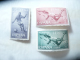 Serie IFNI colonie spaniola 1961 - Sport , 3 valori, Nestampilat