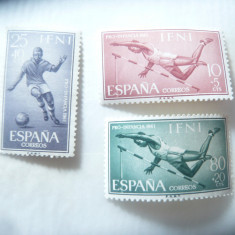 Serie IFNI colonie spaniola 1961 - Sport , 3 valori