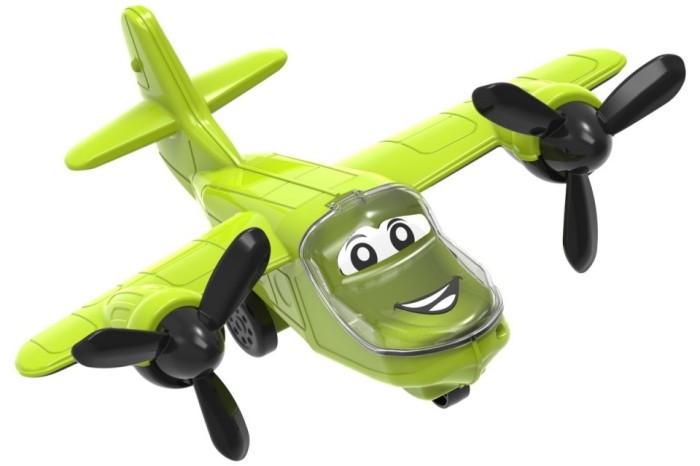 Aeroplan de jucarie, Technok (9666), verde