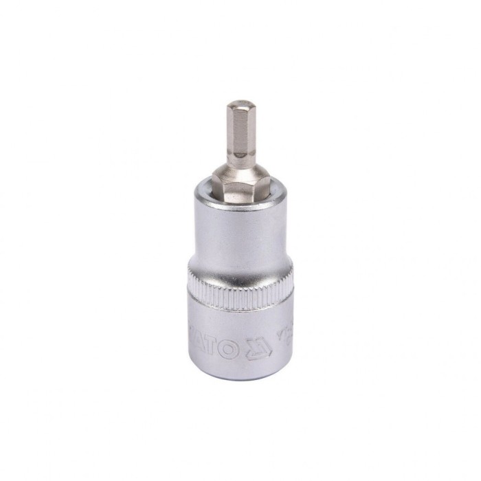 Bit hex 5 mm cu adaptor 1/2&quot; 50 mm Yato YT-04381