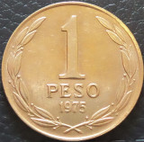 Moneda EXOTICA 1 PESO - CHILE, anul 1975