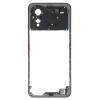 Carcasa Mijloc OPPO A38 Neagra cu Buton Volum, Ambalaj Bulk