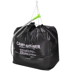Dus solar turistic, camping, Trizand, portabil, cu furtun, agatatoare, 40 L, 40x40x24 cm foto