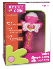 BONTEMPI MICROFON GIRL WIRELESS SuperHeroes ToysZone foto