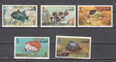 A12 S2 2 - Timbre foarte vechi - Qatar - pesti exotici foto