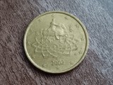 C50 - Moneda foarte veche - 50 euro centi - Italia - 2002, Europa