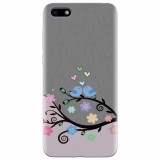 Husa silicon pentru Huawei Y5 Prime 2018, Bird Love