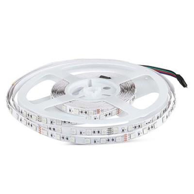 Banda led 24vsmd5050 rgb 60led/m ip20 10m foto