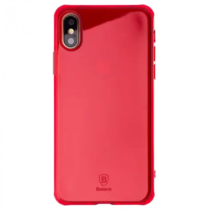 Husa silicon iPhone X Baseus Rosie