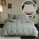 Lenjerie pat tricot bumbac 100 % cu husa-fiona
