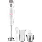 Mixer vertical Tefal HB453138 Easychef 3 in 1, 450 W, 2 viteze, tocator, vas gradat, tel, Alb