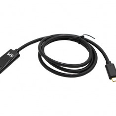 Cablu semnal USB type C 3.1 la HDMI 1.8m 4K 2K/60Hz Plug&Play pentru PC telefoane