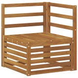vidaXL Set de canapele de exterior 6 pcs natural Lemn Solid de Acacia 3384705