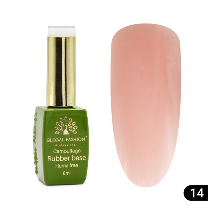 Bază de unghii Camouflage, fără Hema, 8 ml 14