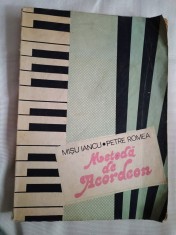 Metoda de acordeon-Misu Iancu/Petre Romea