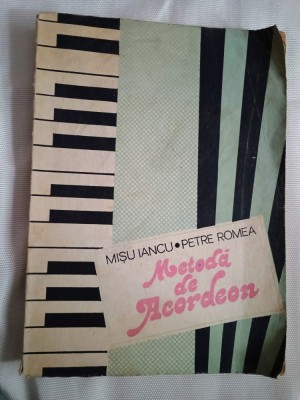Metoda de acordeon-Misu Iancu/Petre Romea foto
