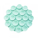 Suport cu Ventuze Techsuit SC-CUP, Vernil