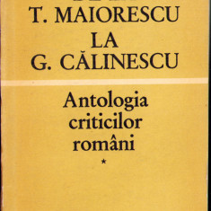 HST C1914 De la T Maiorescu la G Călinescu 1971 volumul I Eugen Simion