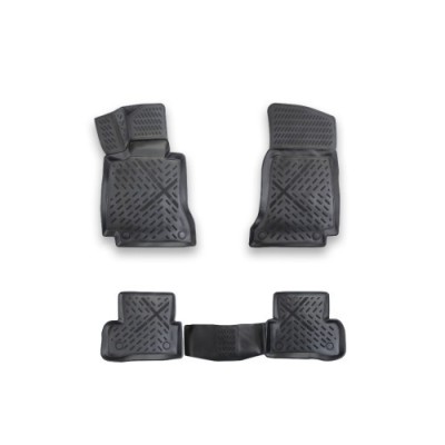 Covoare cauciuc tavita compatibile Mercedes Clasa C W205 2014-2020 Cod: A80-X143 foto