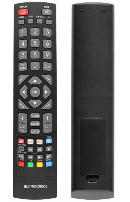 Telecomanda BLFRMC0008 Compatibila cu Sharp si Blaupunkt Lcd, Led si Smart Tv Gata de Utilizare