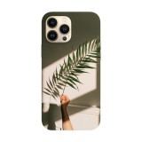 Husa compatibila cu Apple iPhone 14 model Feral leaves, Silicon, TPU, Viceversa