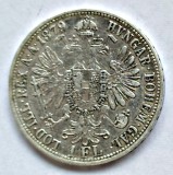 Moneda Austria 1 Florin 1879 Argint Patina XF