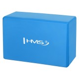 Cumpara ieftin Caramida pentru yoga HMS KJ01 din EVA, albastra, 22 x 15 x 10 cm