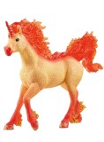 Schleich Bayala Elementa Fire Unicorn Stallion 70756