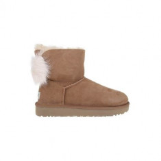 Bocanci Femei UGG Fluff Bow Mini 1094967CHE foto