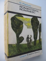 Romantismul romanesc - D. Popovici foto