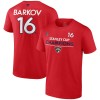 Florida Panthers tricou de bărbați Aleksander Barkov #16 2024 Stanley Cup Champions Authentic Pro Name &amp;amp; Number - M, Fanatics Branded