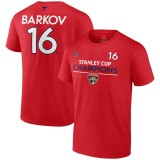 Florida Panthers tricou de bărbați Aleksander Barkov #16 2024 Stanley Cup Champions Authentic Pro Name &amp;amp; Number - M