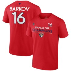 Florida Panthers tricou de bărbați Aleksander Barkov #16 2024 Stanley Cup Champions Authentic Pro Name &amp;amp; Number - M