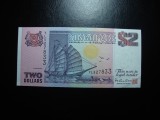 SINGAPORE 2 DOLARI 1992 AUNC