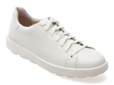 Cumpara ieftin Pantofi sport GEOX albi, U45GPC, din piele naturala