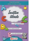 Invatam literele. Caiet de scriere pentru limba romana