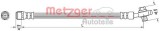 Conducta / cablu frana VW TOUAREG (7LA, 7L6, 7L7) (2002 - 2010) METZGER 4110381