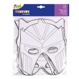 Set 12 masti de colorat Supereroi, gradinita si scoala, PLAYBOX