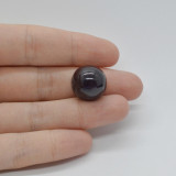 Cabochon granat stelar 16x16x11mm c80, Stonemania Bijou