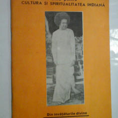 Ghid pentru CULTURA SI SPIRITUALITATEA INDIANA * Din invataturile divine ale Sfantului SAI BABA - K. Raghavan